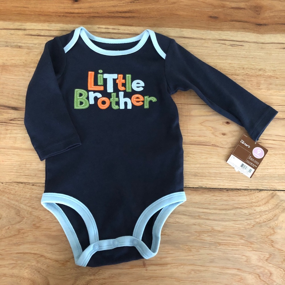 NWT Little Brother long sleeve onsie